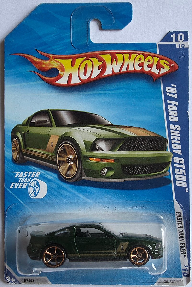 2010 Hot Wheels '07 Ford Shelby GT500