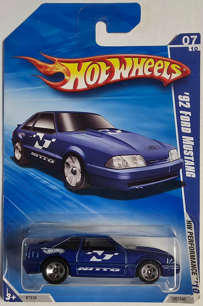 2010 Hot Wheels '92 Ford Mustang
