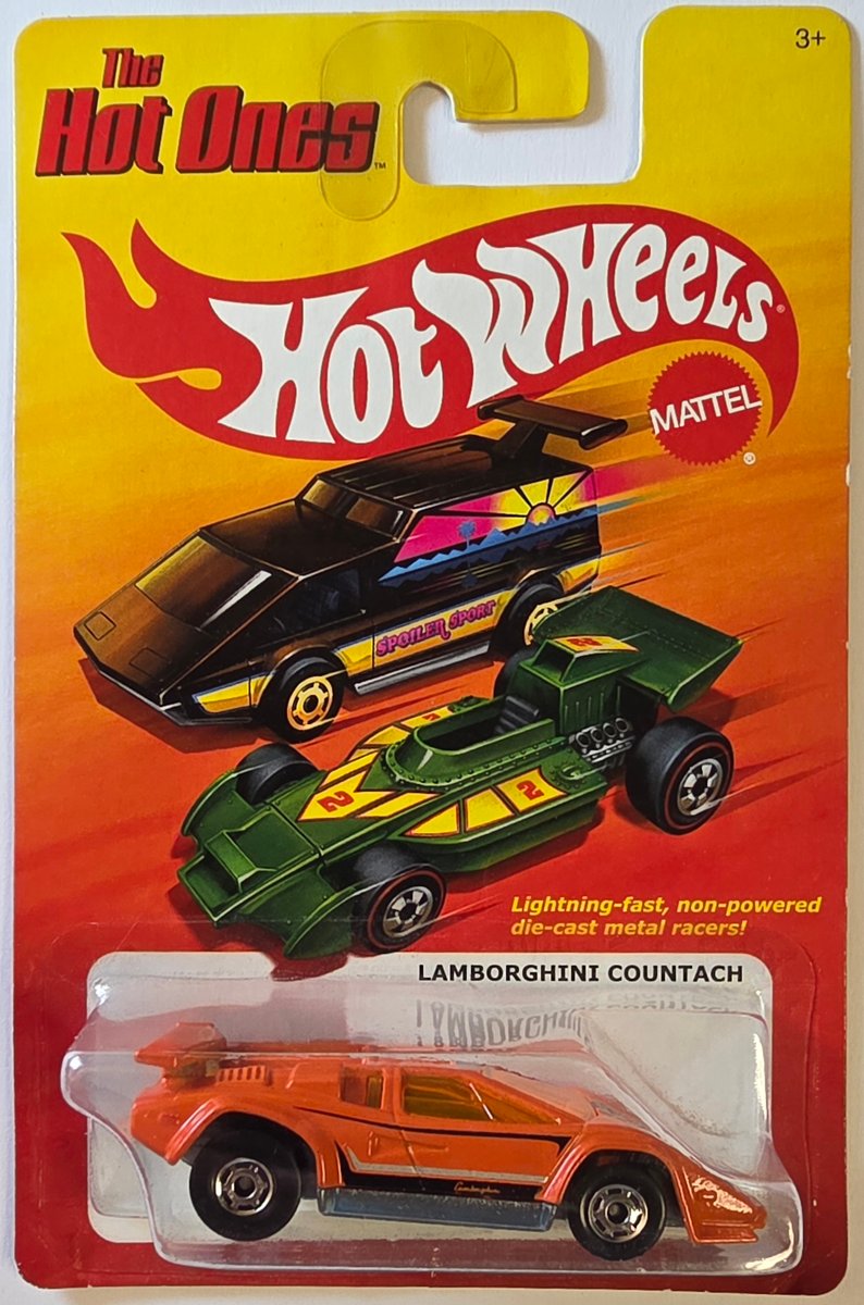 2011 Hot Wheels Lamborghini Countach (Chase)