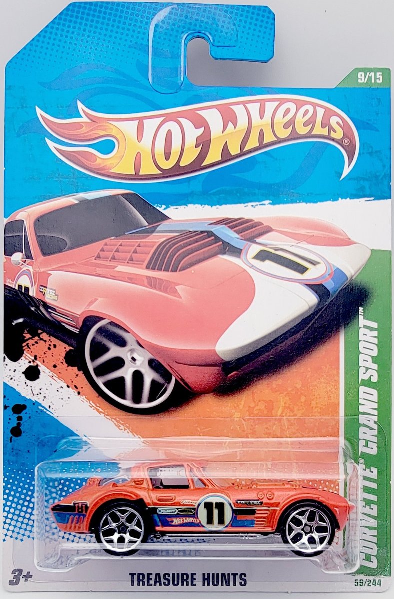 2011 Hot Wheels Corvette Grand Sport (Treasure Hunt)