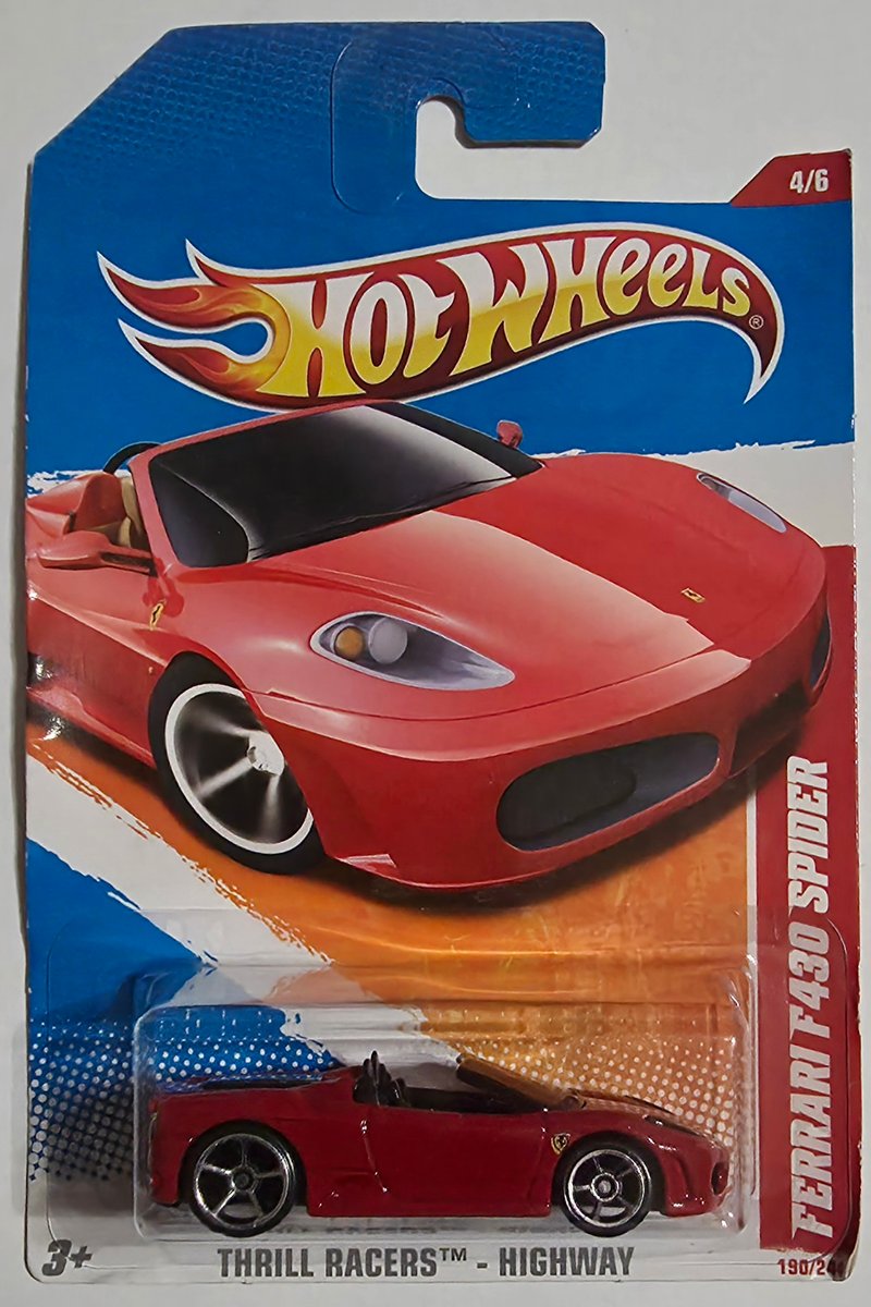 2011 Hot Wheels Ferrari F430 Spider