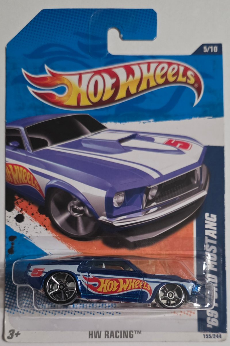 2011 Hot Wheels '69 Ford Mustang