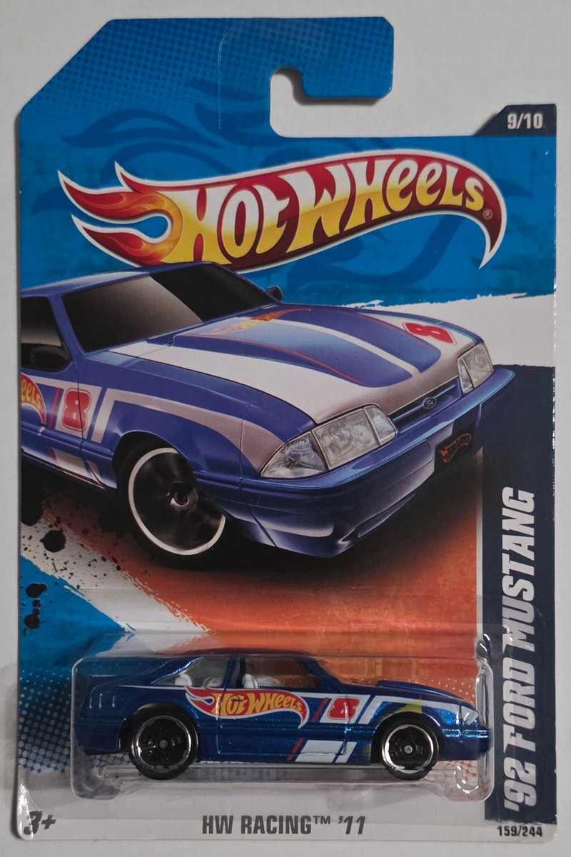 2011 Hot Wheels '92 Ford Mustang