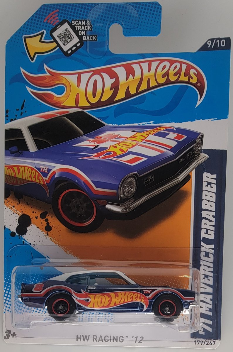 2012 Hot Wheels '71 Maverick Grabber (Super Treasure Hunt)