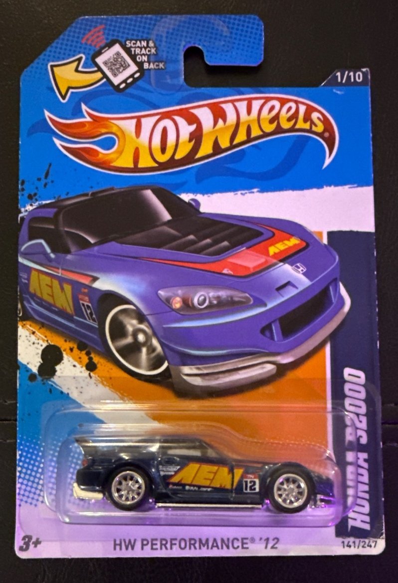 2012 Hot Wheels Honda S2000 (Treasure Hunt)
