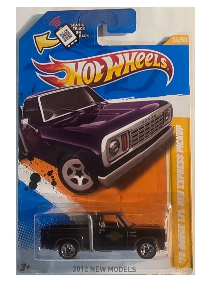 2012 Hot Wheels '78 Dodge Li'L Red Express Pickup