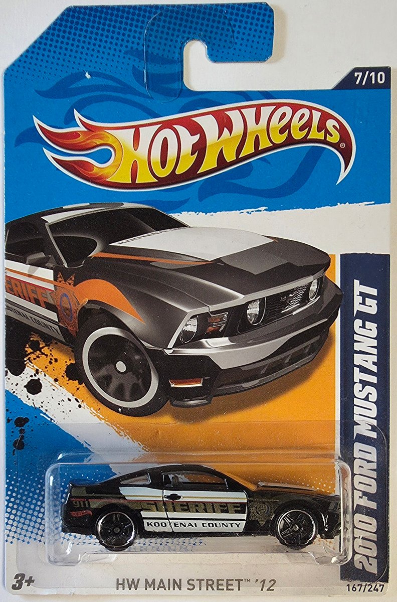 2012 Hot Wheels 2010 Ford Mustang GT