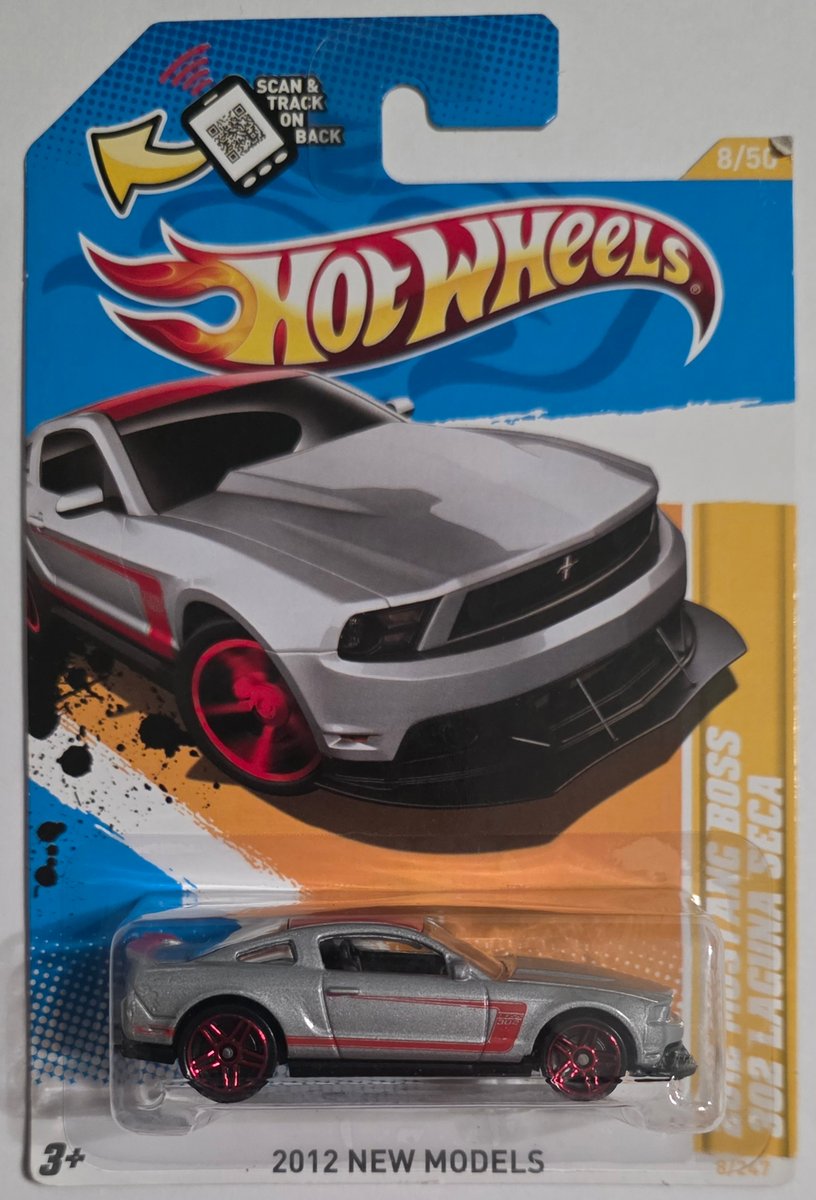 2012 Hot Wheels 2012 Mustang Boss 302 Laguna Seca