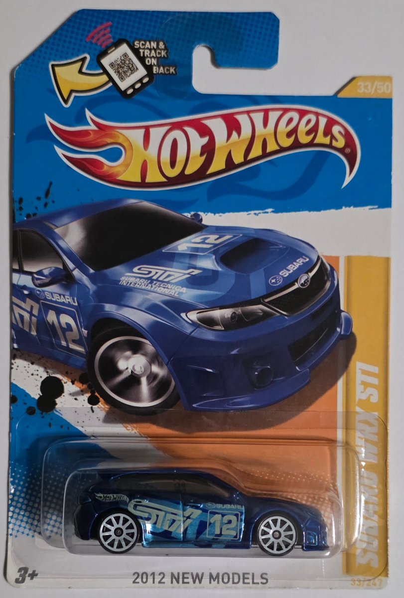 2012 Hot Wheels Subaru WRX STI
