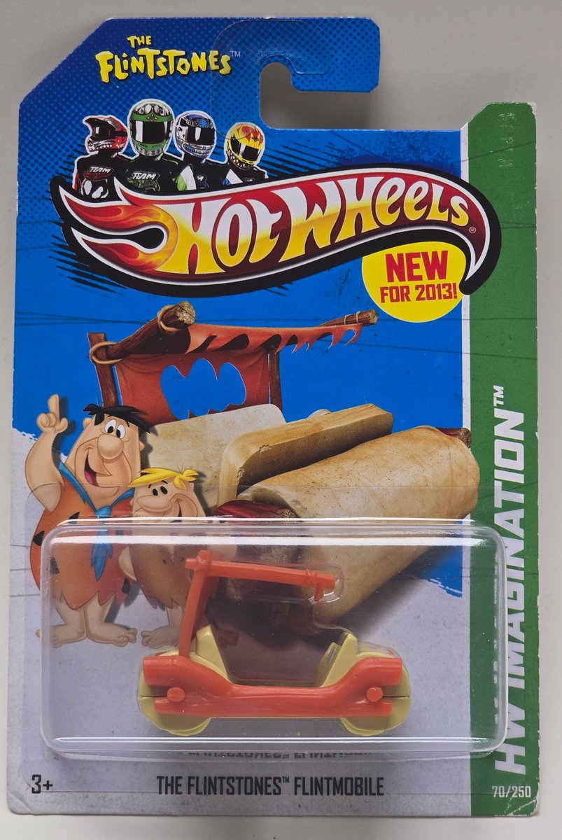 2013 Hot Wheels The Flintstones Flintmobile