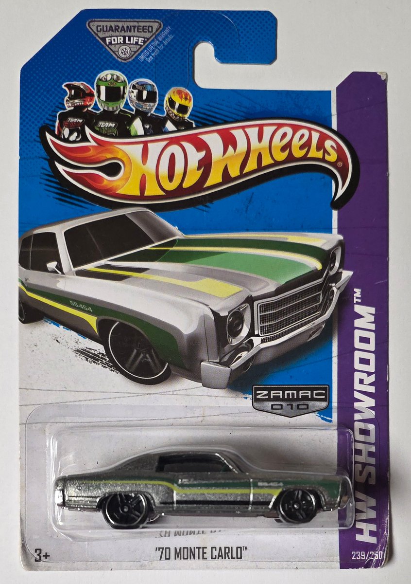 2013 Hot Wheels '70 Monte Carlo (Zamac)