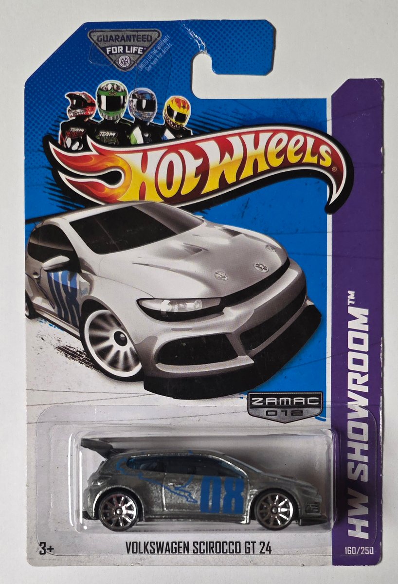 2013 Hot Wheels Volkswagen Scirocco GT 24 (Zamac)