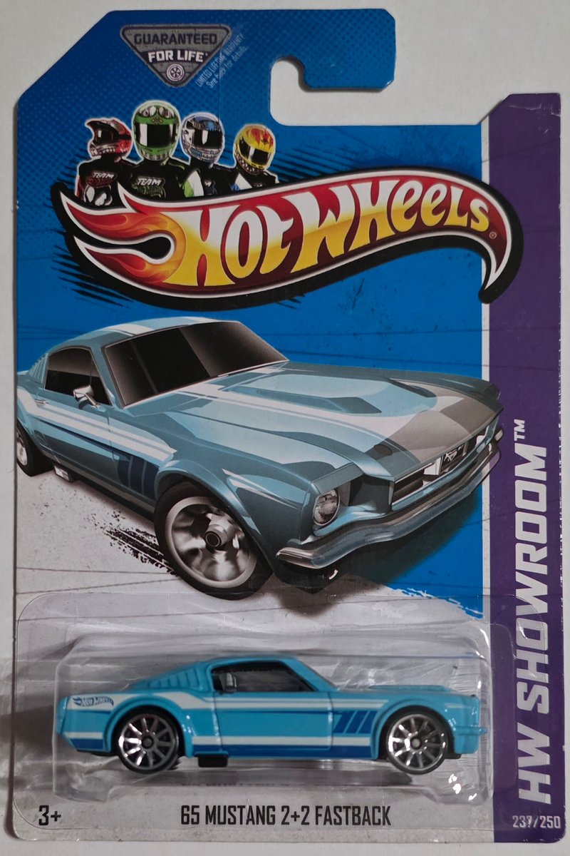 2013 Hot Wheels 65 Mustang 2+2 Fastback