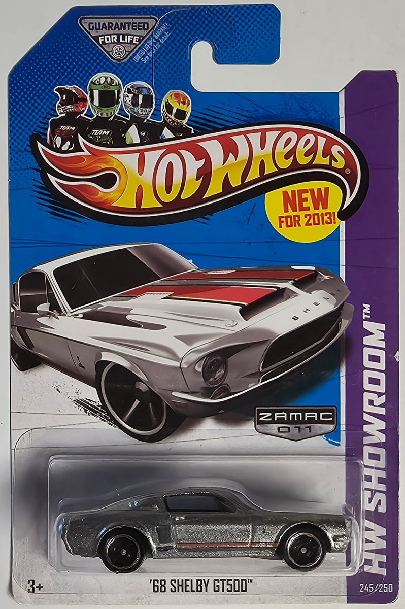 2013 Hot Wheels '68 Shelby GT500 (Zamac)