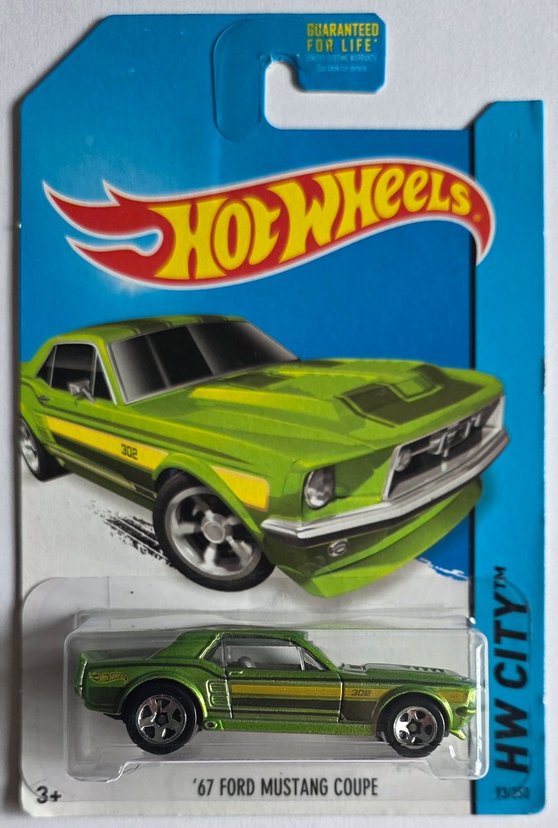 2014 Hot Wheels '67 Ford Mustang Coupe