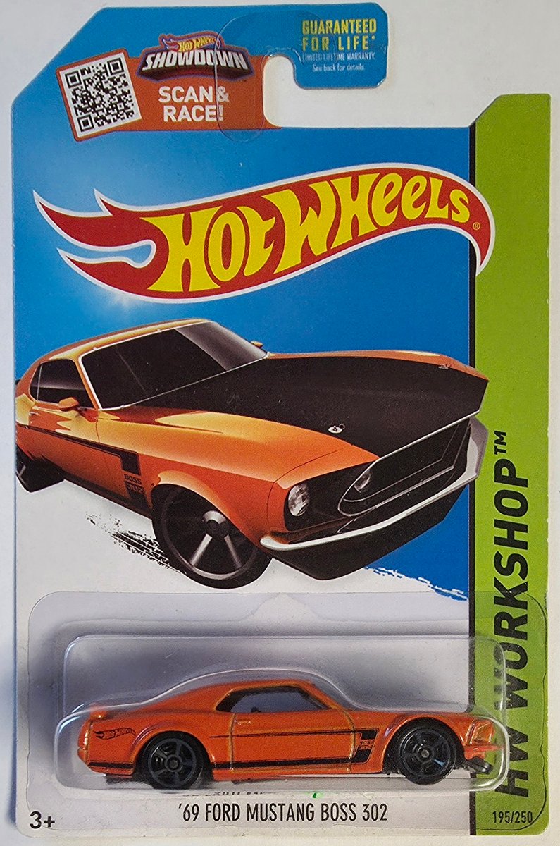 2015 Hot Wheels '69 Ford Mustang Boss 302