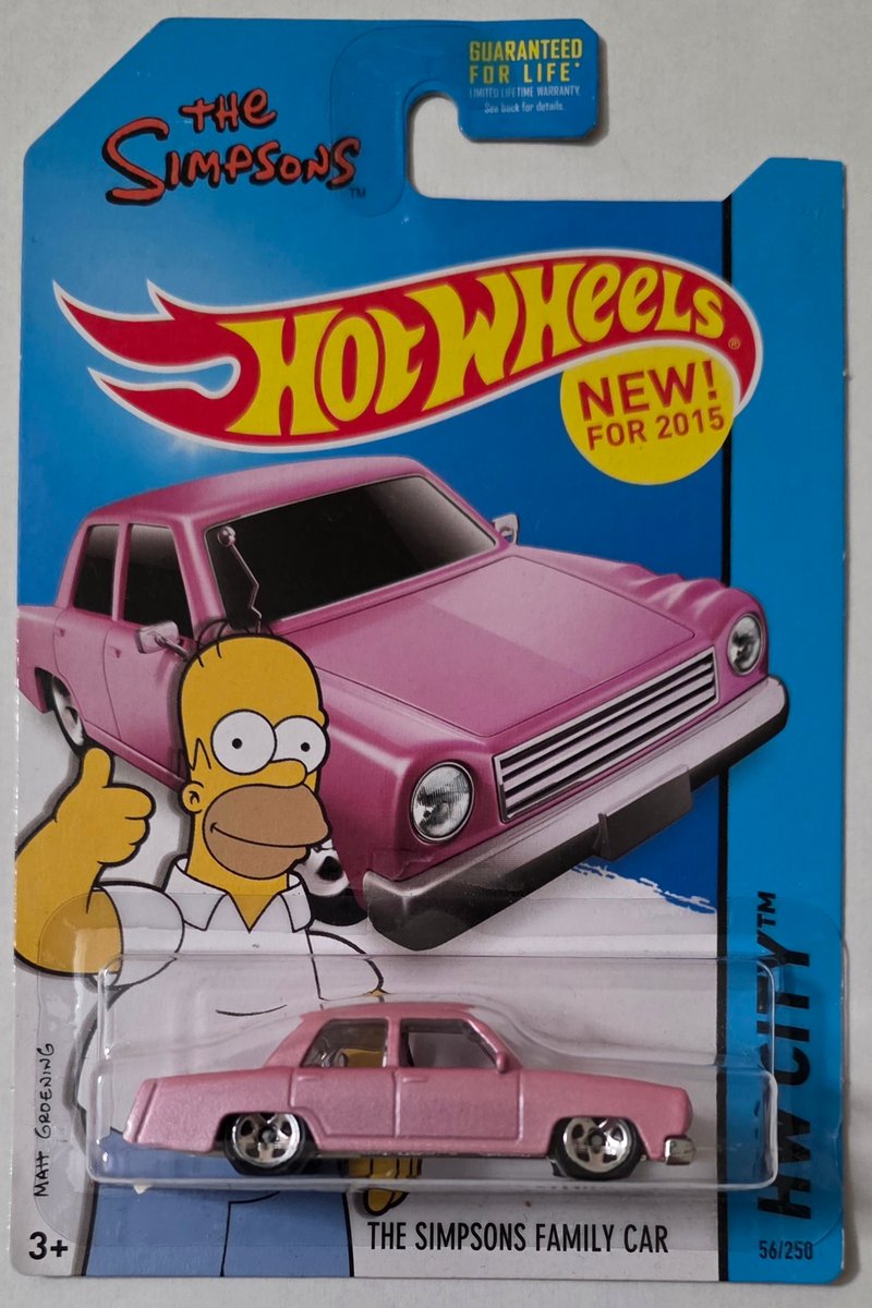 2015 Hot Wheels The Simpsons Family Car