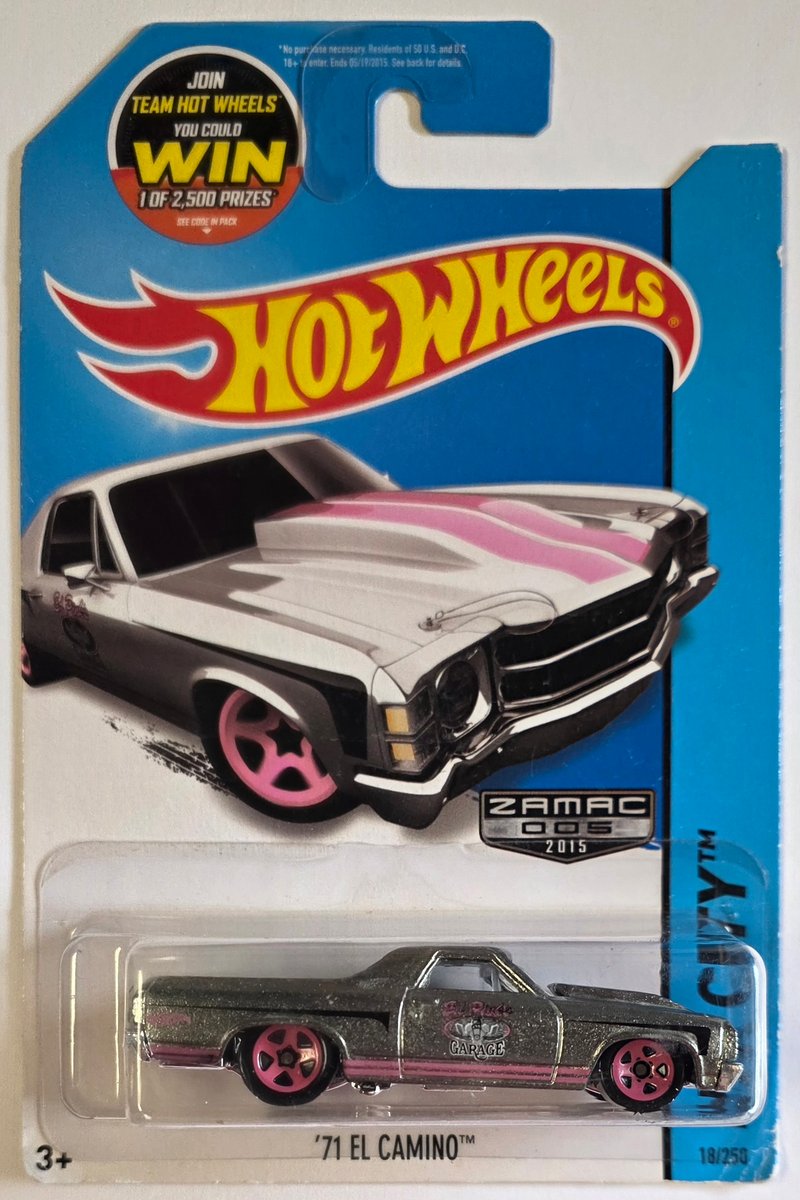 2015 Hot Wheels '71 El Camino (Zamac)
