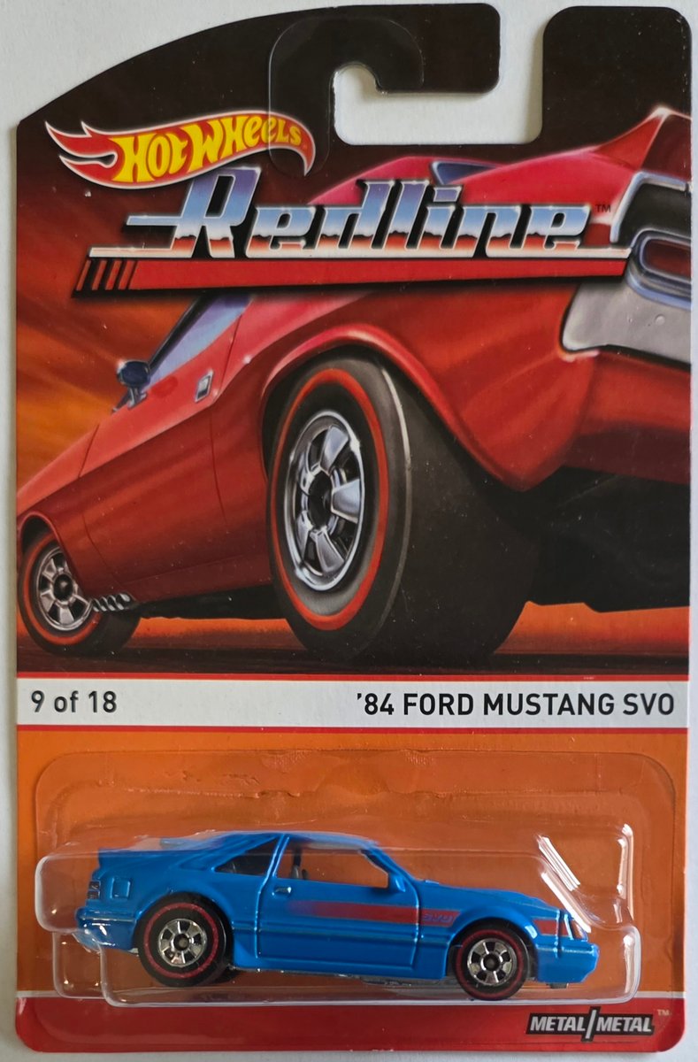 2016 Hot Wheels '84 Ford Mustang SVO
