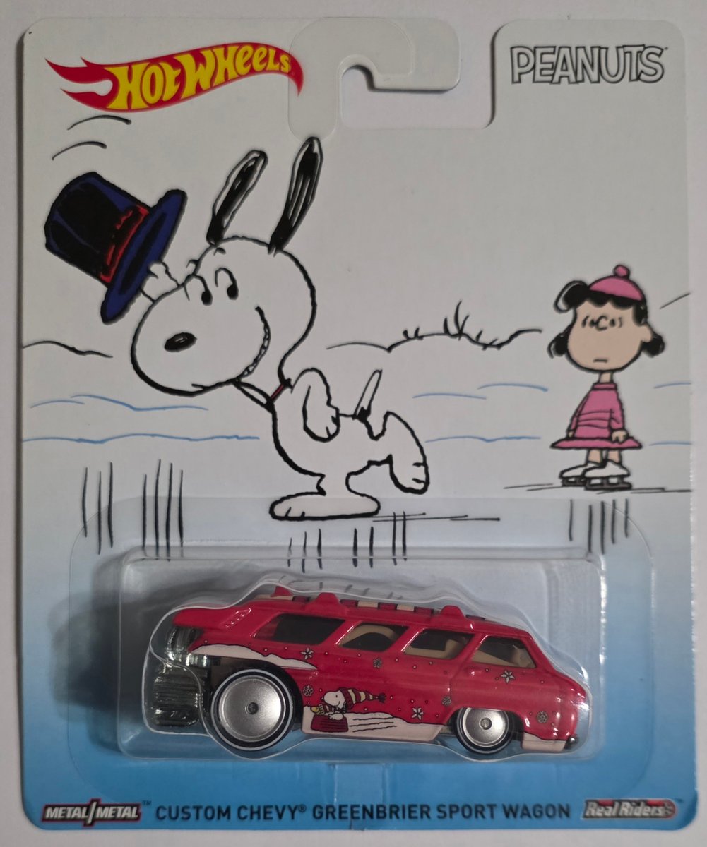 2016 Hot Wheels Custom Chevy Greenbrier Sports Wagon