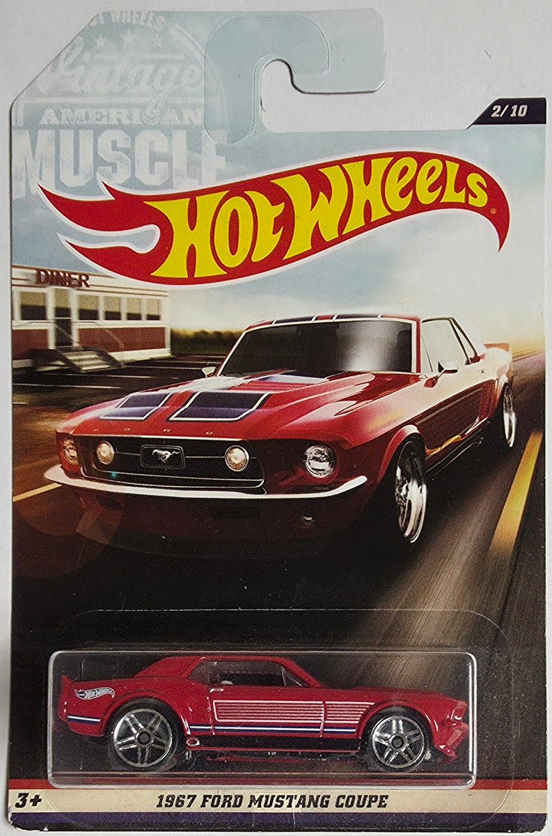 2016 Hot Wheels 1967 Ford Mustang Coupe