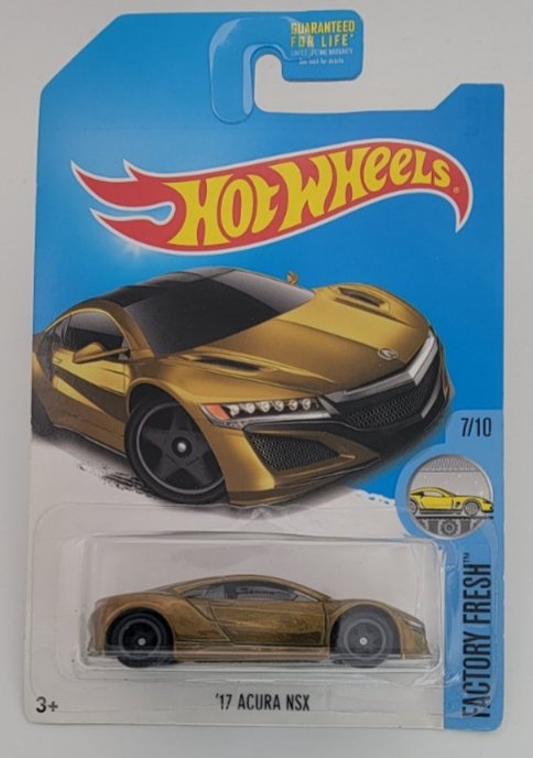 2017 Hot Wheels '17 Acura NSX (Super Treasure Hunt)