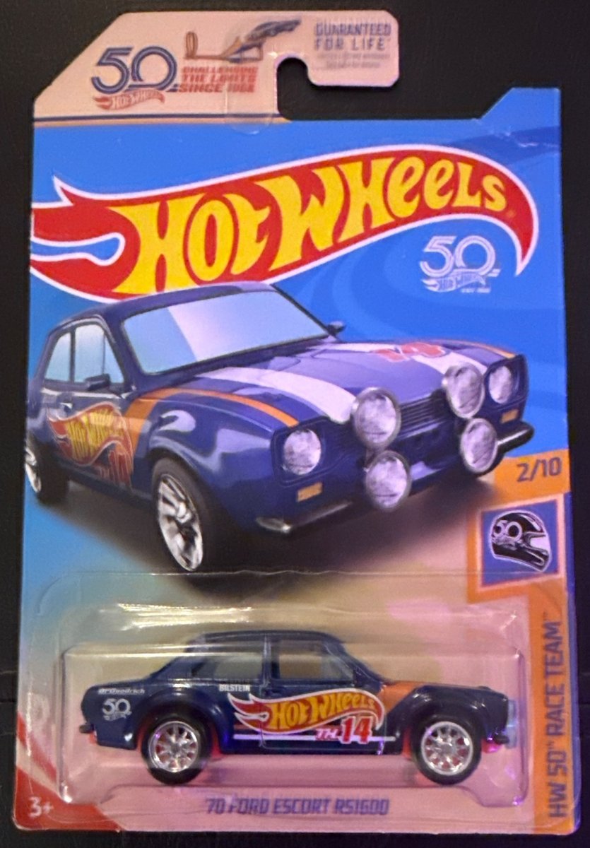 2018 Hot Wheels '70 Ford Escort RS1600 (Treasure Hunt)