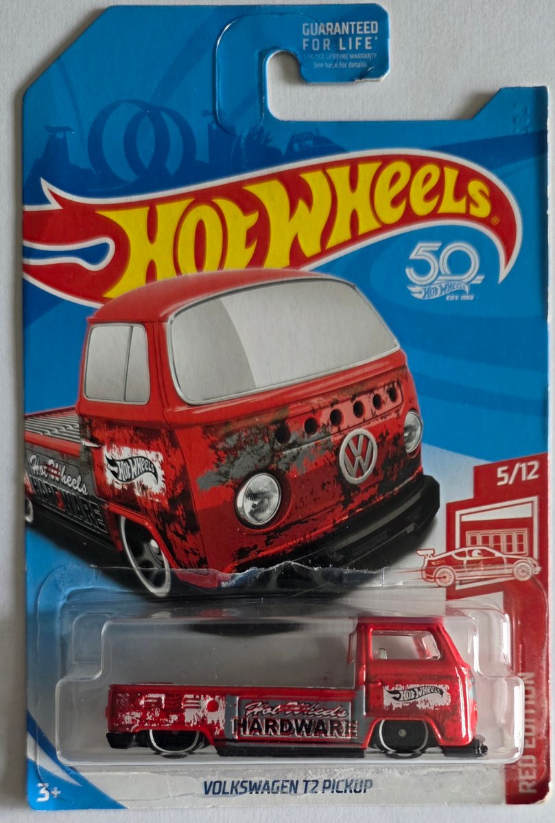 2018 Hot Wheels Volkswagen T2 Pickup