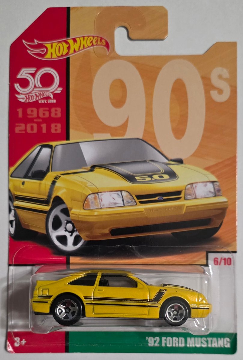 2018 Hot Wheels '92 Ford Mustang