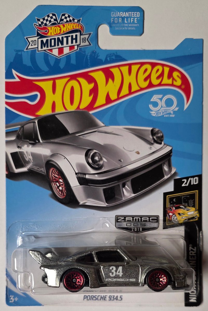 2018 Hot Wheels Porsche 934.5 (Zamac)
