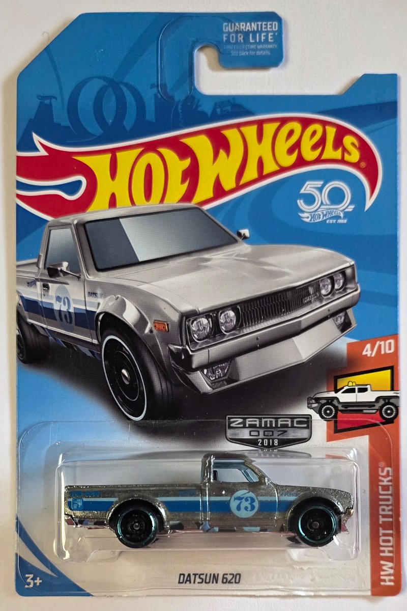 2018 Hot Wheels Datsun 620 (Zamac)