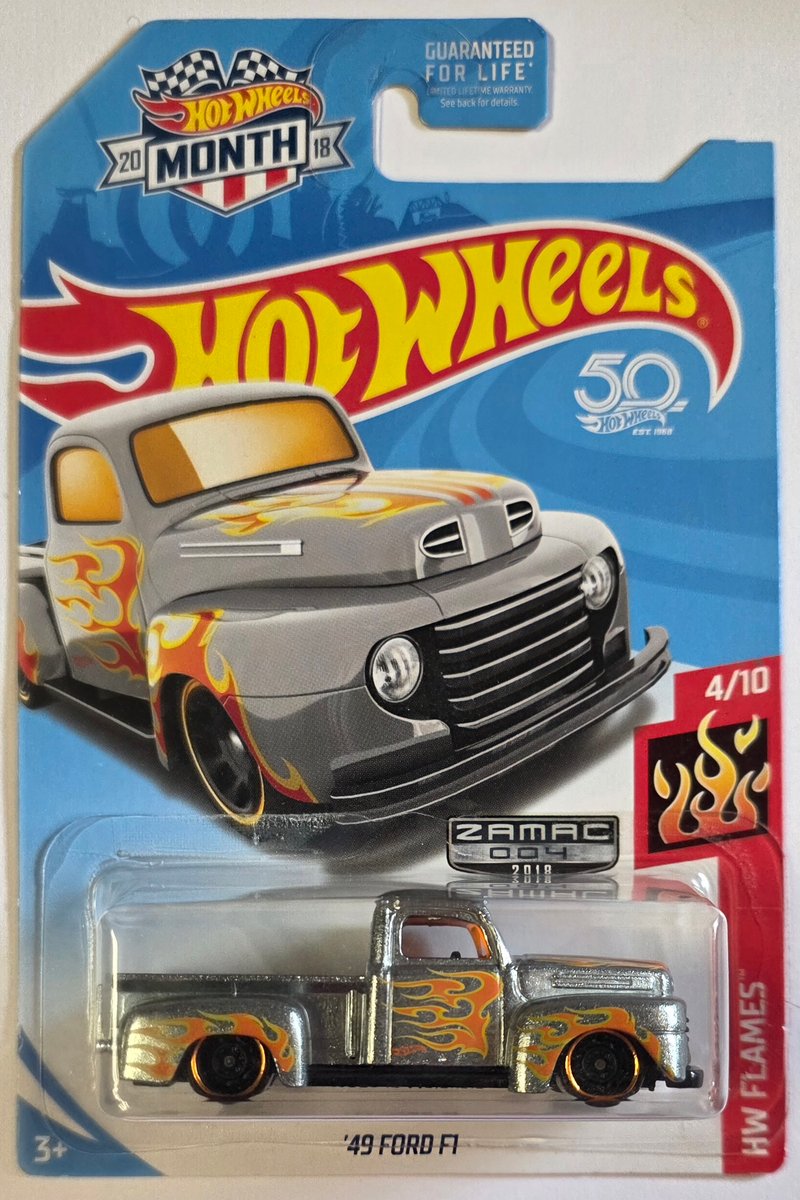 2018 Hot Wheels '49 Ford F1 (Zamac)