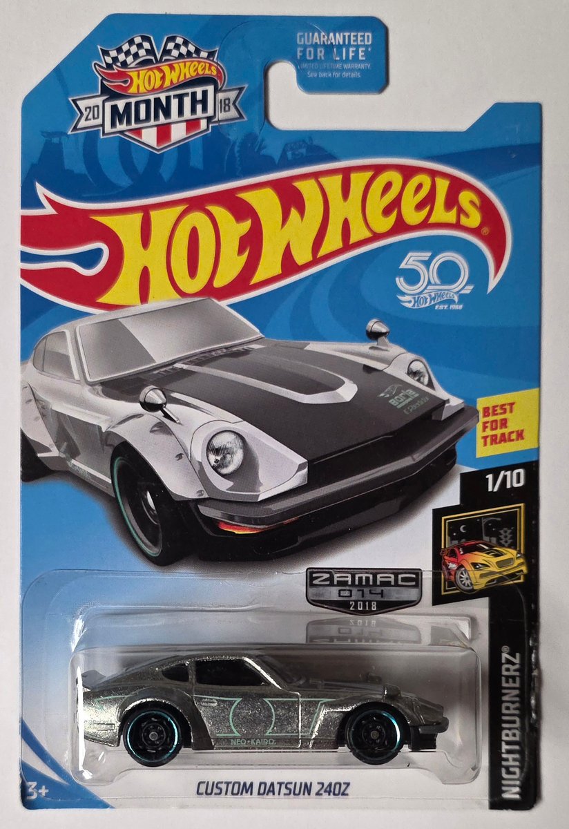 2018 Hot Wheels Custom Datsun 240Z (Zamac)