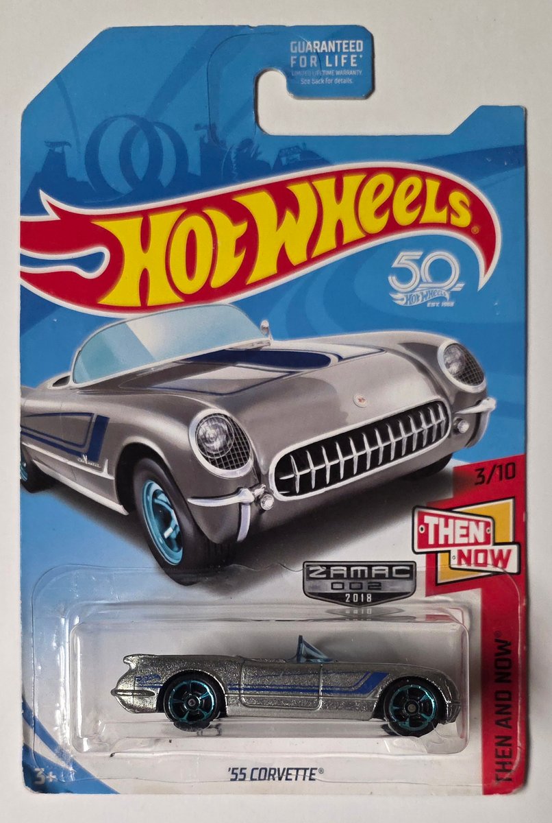 2018 Hot Wheels '55 Corvette (Zamac)