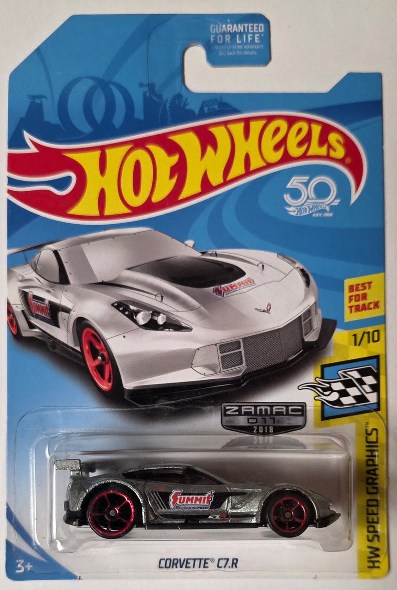 2018 Hot Wheels Corvette C7.R (Zamac)