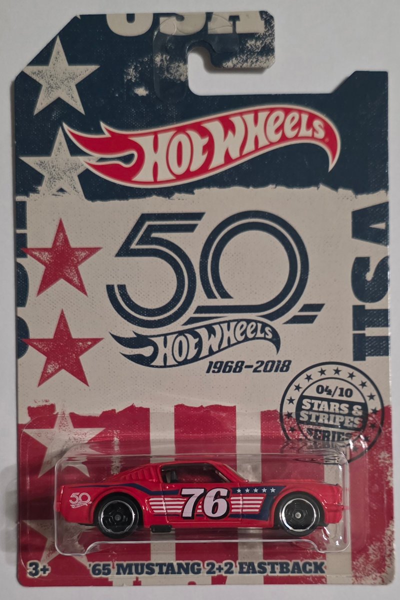 2018 Hot Wheels '65 Mustang 2+2 Fastback