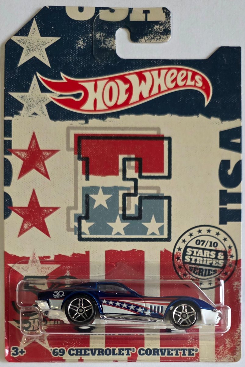 2018 Hot Wheels '69 Corvette