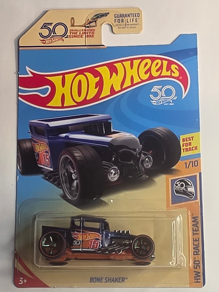 2018 Hot Wheels Bone Shaker (Super Treasure Hunt)