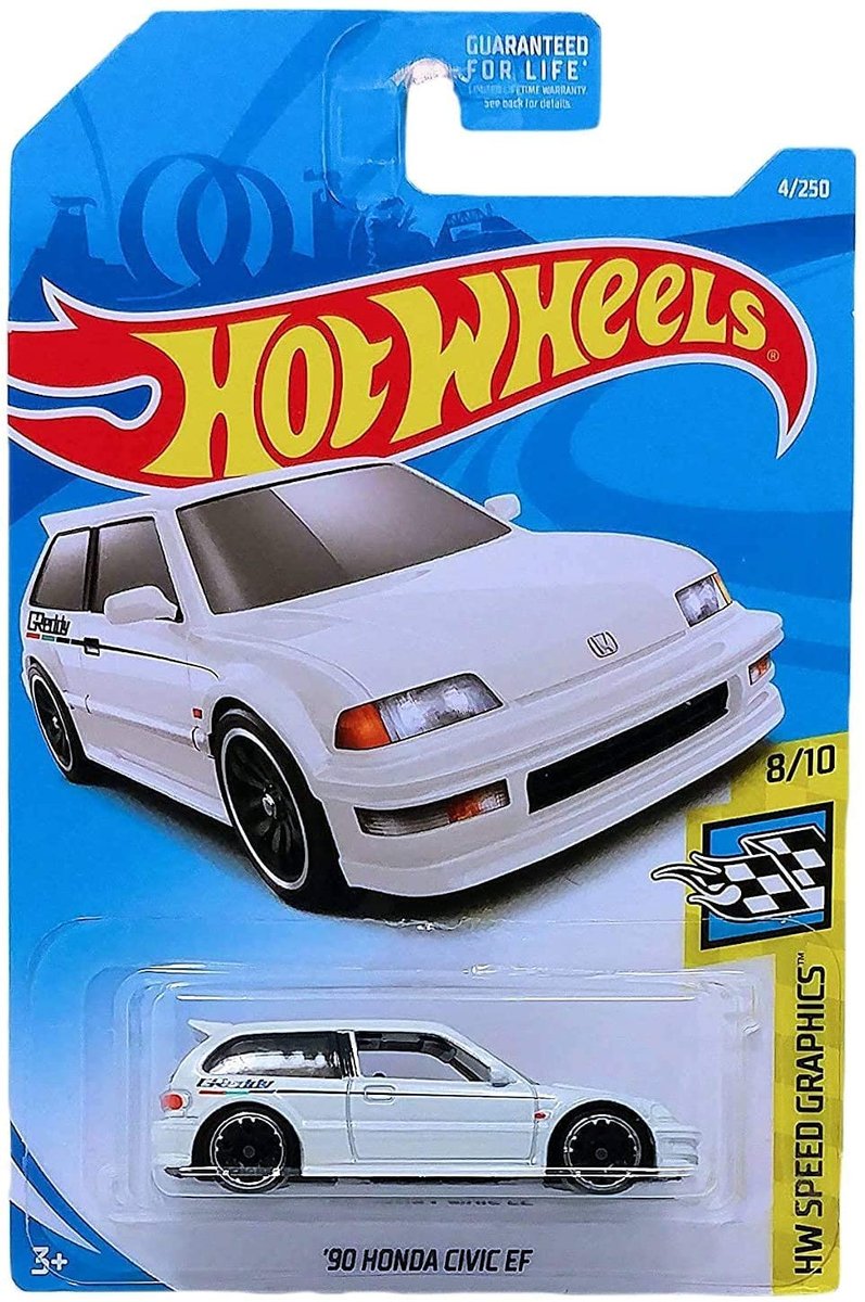 2019 Hot Wheels '90 Honda Civic EF (Super Treasure Hunt)
