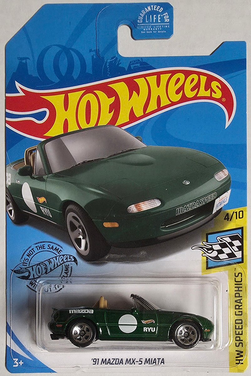 2019 Hot Wheels '91 Mazda MX-5 Miata