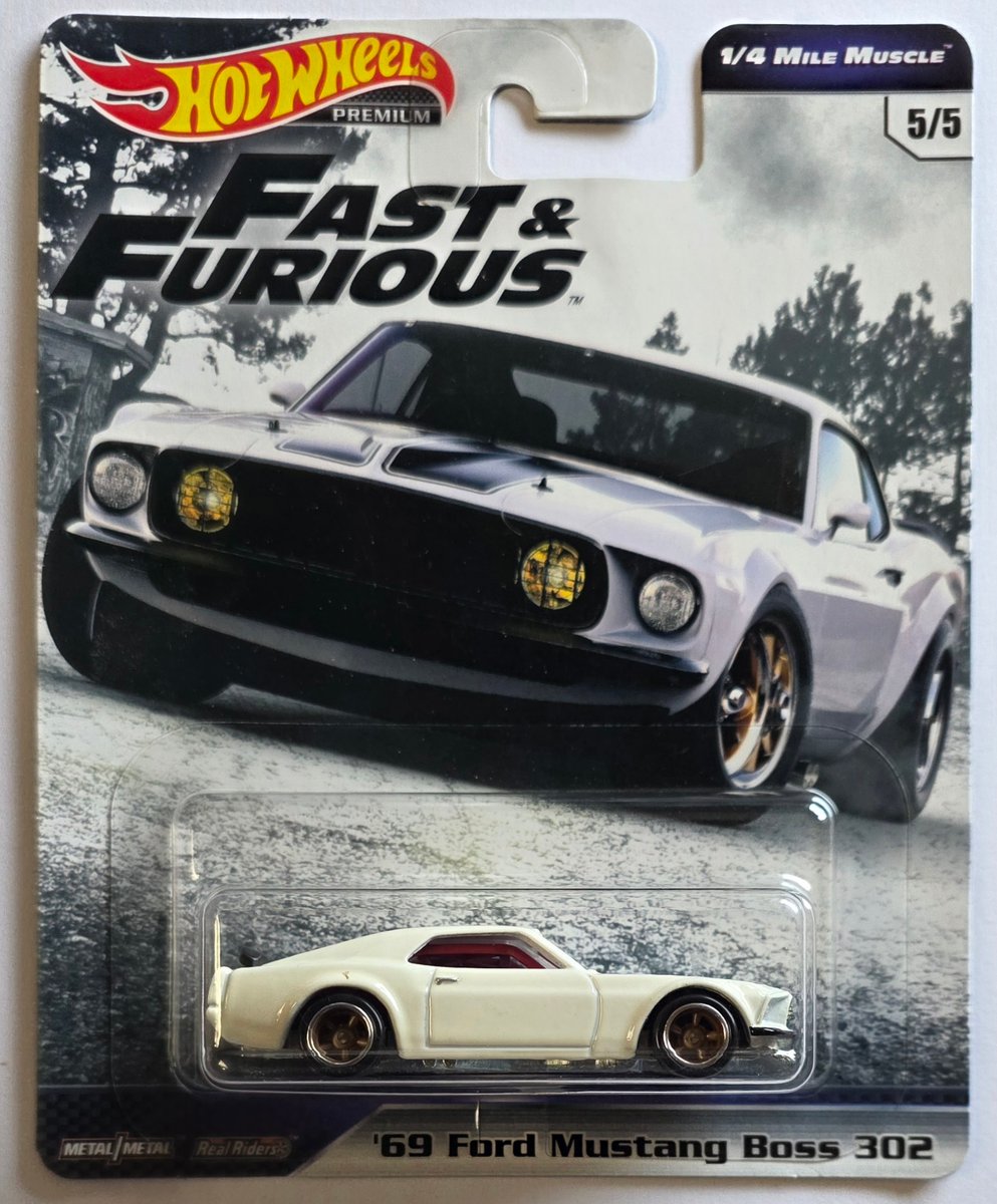 2019 Hot Wheels '69 Ford Mustang Boss 302
