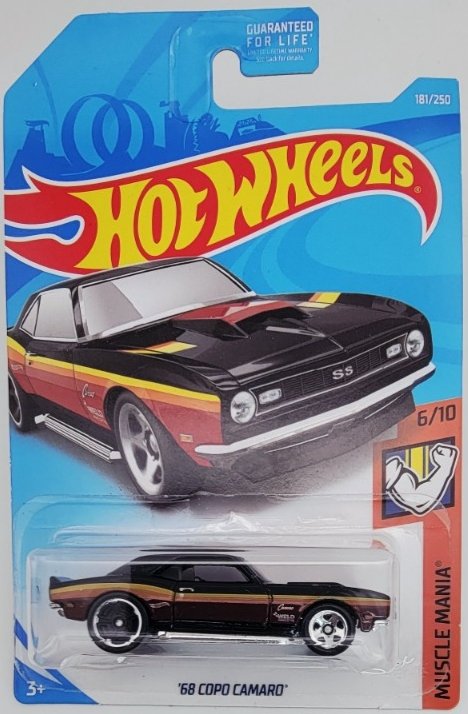 2019 Hot Wheels '68 COPO Camaro