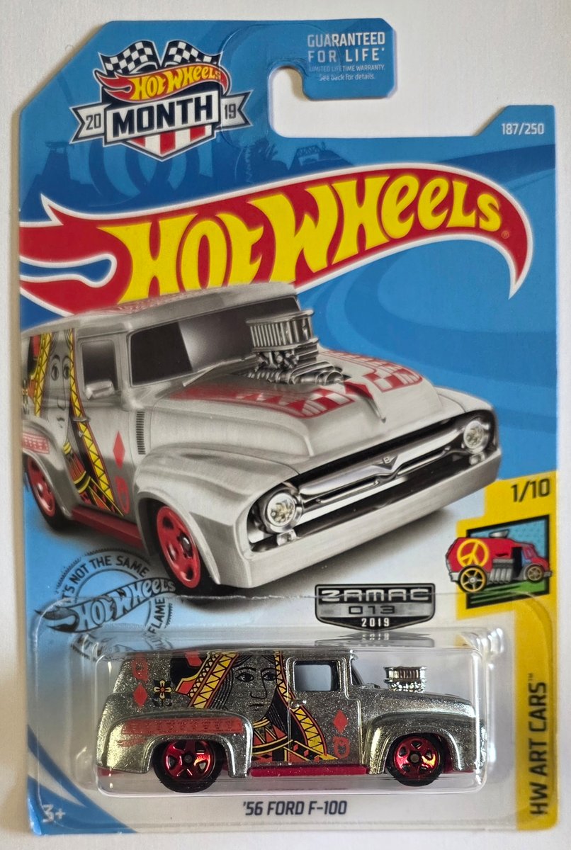 2019 Hot Wheels '56 Ford F-100 (Zamac)