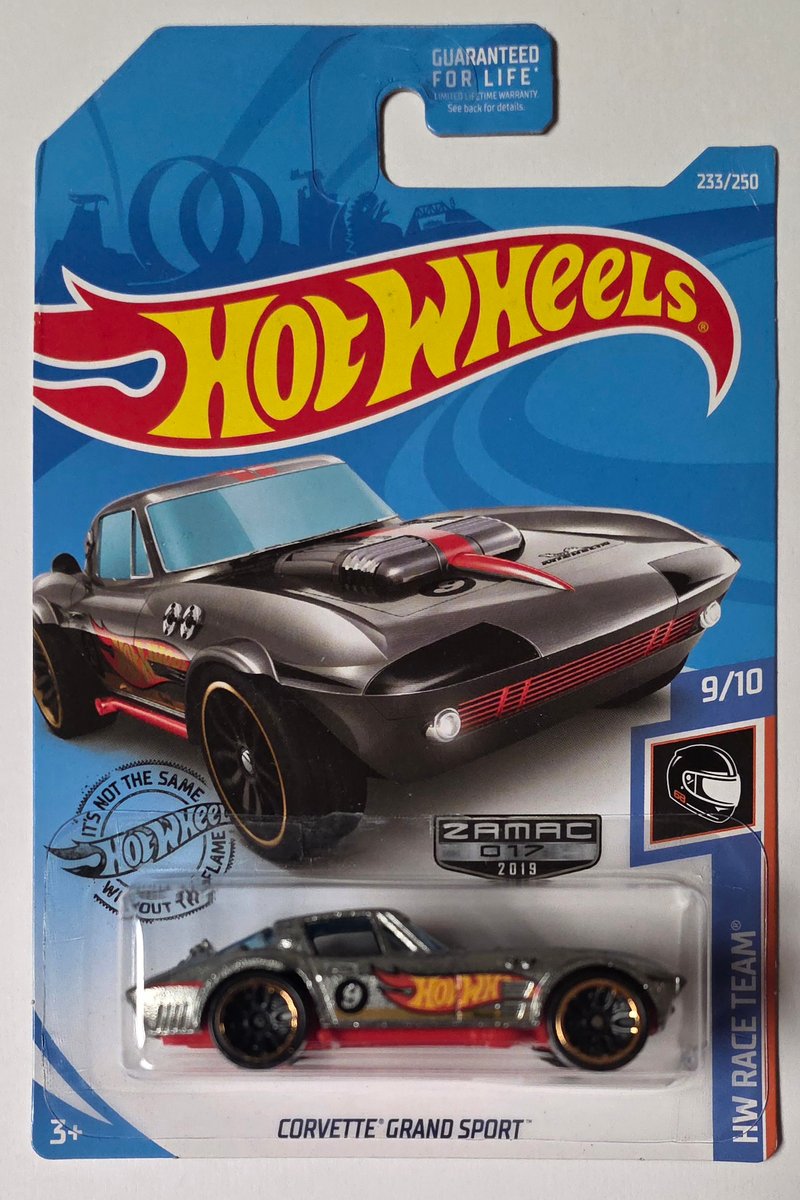 2019 Hot Wheels Corvette Grand Sport (Zamac)