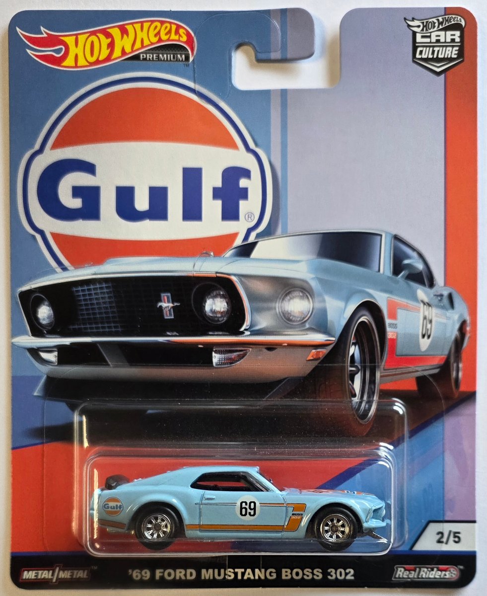 2019 Hot Wheels '69 Ford Mustang Boss 302