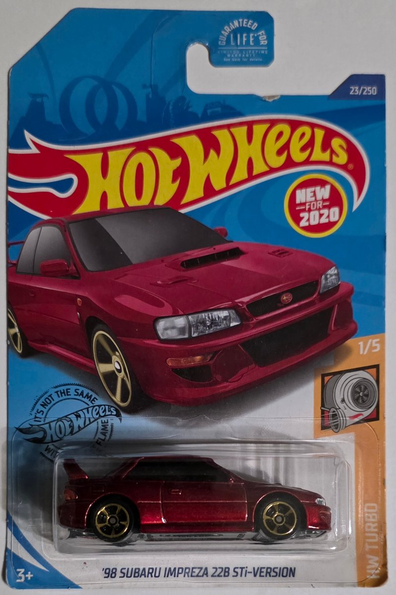 2020 Hot Wheels '98 Subaru Impreza 22B STI-Version