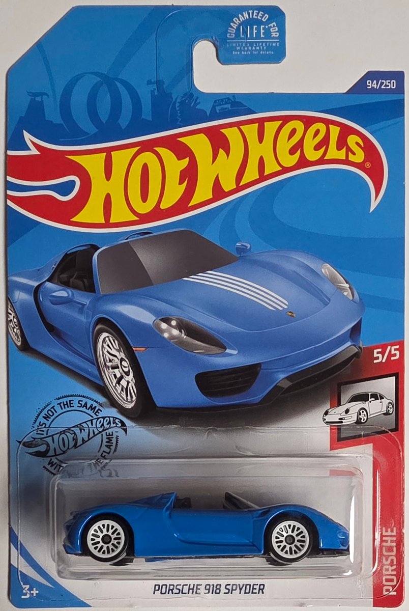 2020 Hot Wheels Porsche 918 Spyder