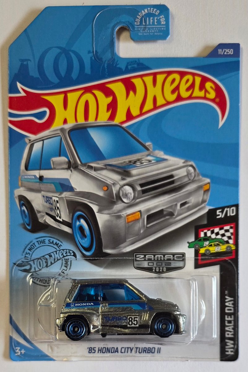 2020 Hot Wheels '85 Honda City Turbo II (Zamac)