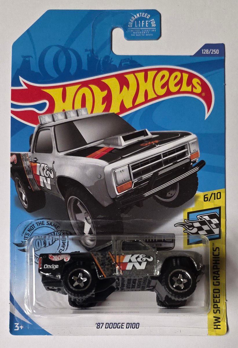 2020 Hot Wheels '87 Dodge D100 (Zamac)
