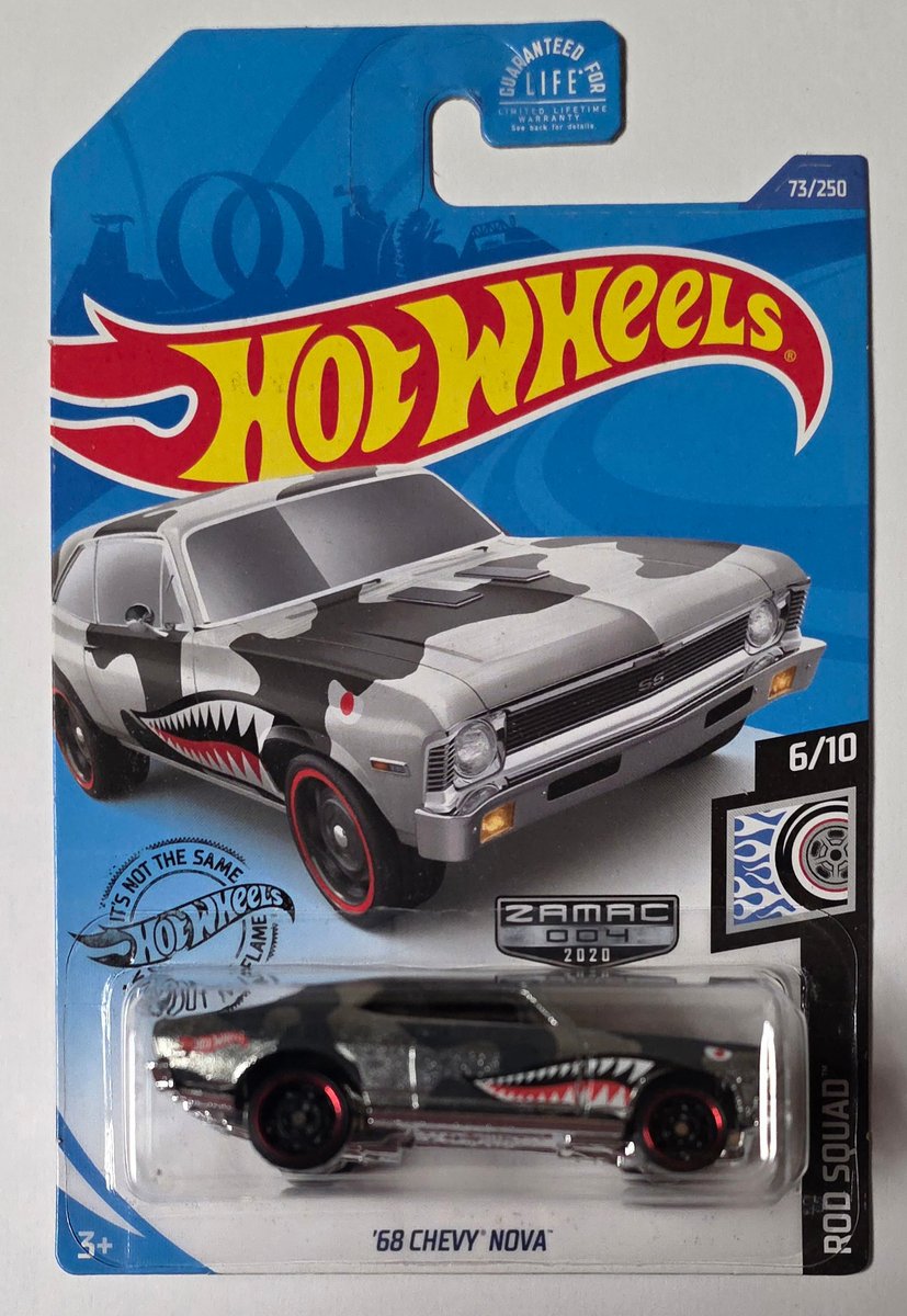 2020 Hot Wheels '68 Chevy Nova (Zamac)